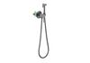 Aquatek AQ1021BGM AQ1021BGM ЕВРОПА комплект для гигиенического душа встроенный (смеситель + гигиеническая лейка + шланг), шлиф. черный хром