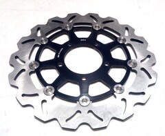 Диск тормозной передний лепестковый на Kawasaki ZX6R NINJA, ZX6R NINJA, ZX6RR NINJA, ER6F / ER6FN, Z 750/750-ABS