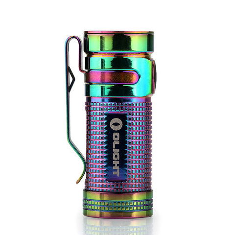 Фонарь светодиодный Olight S Mini Ti Rainbow PVD Титан