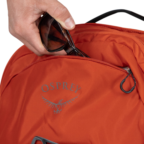 Картинка рюкзак велосипедный Osprey Radial 26 Rise/Orange - 13