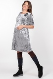Платье для беременных 09087 серый