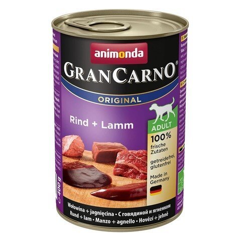 Animonda GranCarno Original Adult с говядиной и ягненком