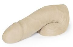 Мягкий имитатор пениса Fleshton Limpy среднего размера - 17 см. - 