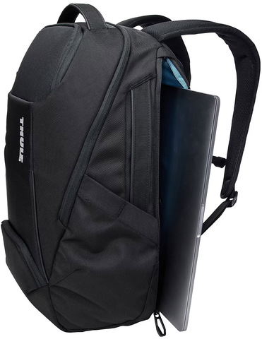 Картинка рюкзак городской Thule Accent Backpack 26L (2023) Black - 9