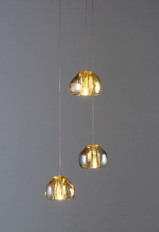 Люстра Mizu Amber 3