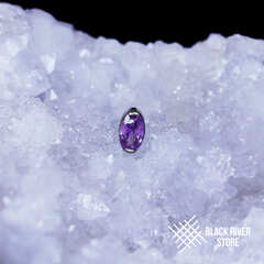 Oval HM Amethyst CZ