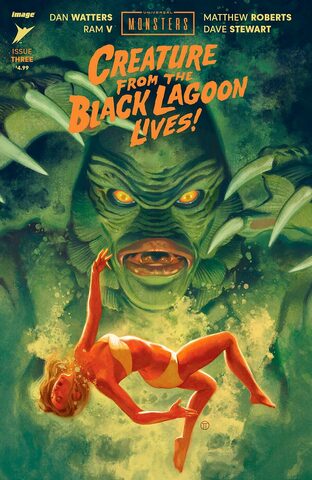 Universal Monsters Creature From The Black Lagoon Lives #3 (Cover B)