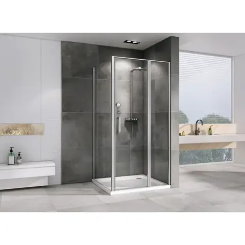 Abber AG04120S-S100 Душевой уголок, 120x100x195, цвет: хром