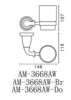 Art&Max AM-3668AW-Do Держатель стакана настенный одинарный Золото