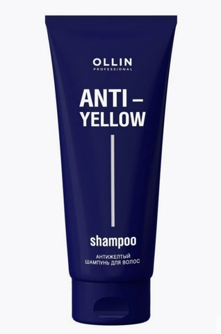 Антижелтый шампунь для волос ANTI-YELLOW OLLIN PROFESSIONAL 250мл