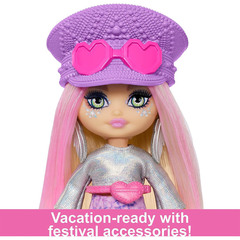 Барби Экстра Минис Кукла Путешественница с Розовыми Очками