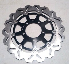 Диск тормозной передний лепестковый на Kawasaki ZX6R NINJA, ZX6R NINJA, ZX6RR NINJA, ER6F / ER6FN, Z 750/750-ABS