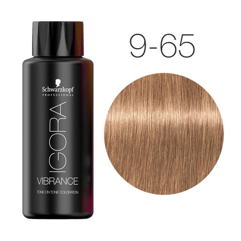 Schwarzkopf Igora Vibrance 9-65 (Блондин шоколадно-золотистый экстра) - Безаммиачный краситель для окрашивания тон-в-тон