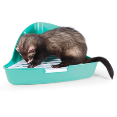 Triol туалет угловой для кроликов и хорьков 