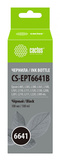 Чернила Cactus CS-EPT6641B T6641 черный 100мл для Epson L100, L110, L120, L132, L200, L210, L222, L300, L312, L350, L355, L362, L366, L456, L550, L555, L566, L1300