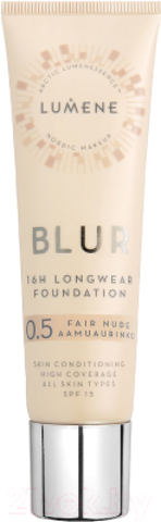 Тональный крем для лица Lumene Blur SPF15 0.5 Fair Nude 30 мл