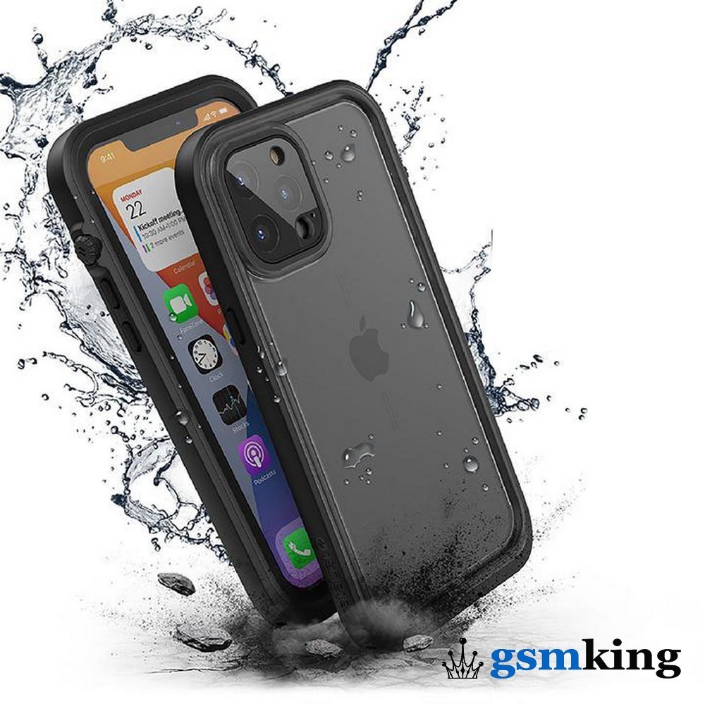 Чехол Catalyst Total Protection Waterproof Case for iPhone 12 Pro Max  Stealth Black (Чёрный) - цена 0.0 ₽.