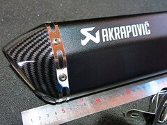 Глушитель Akrapovic Honda Suzuki Yamaha Kawasaki чёрный