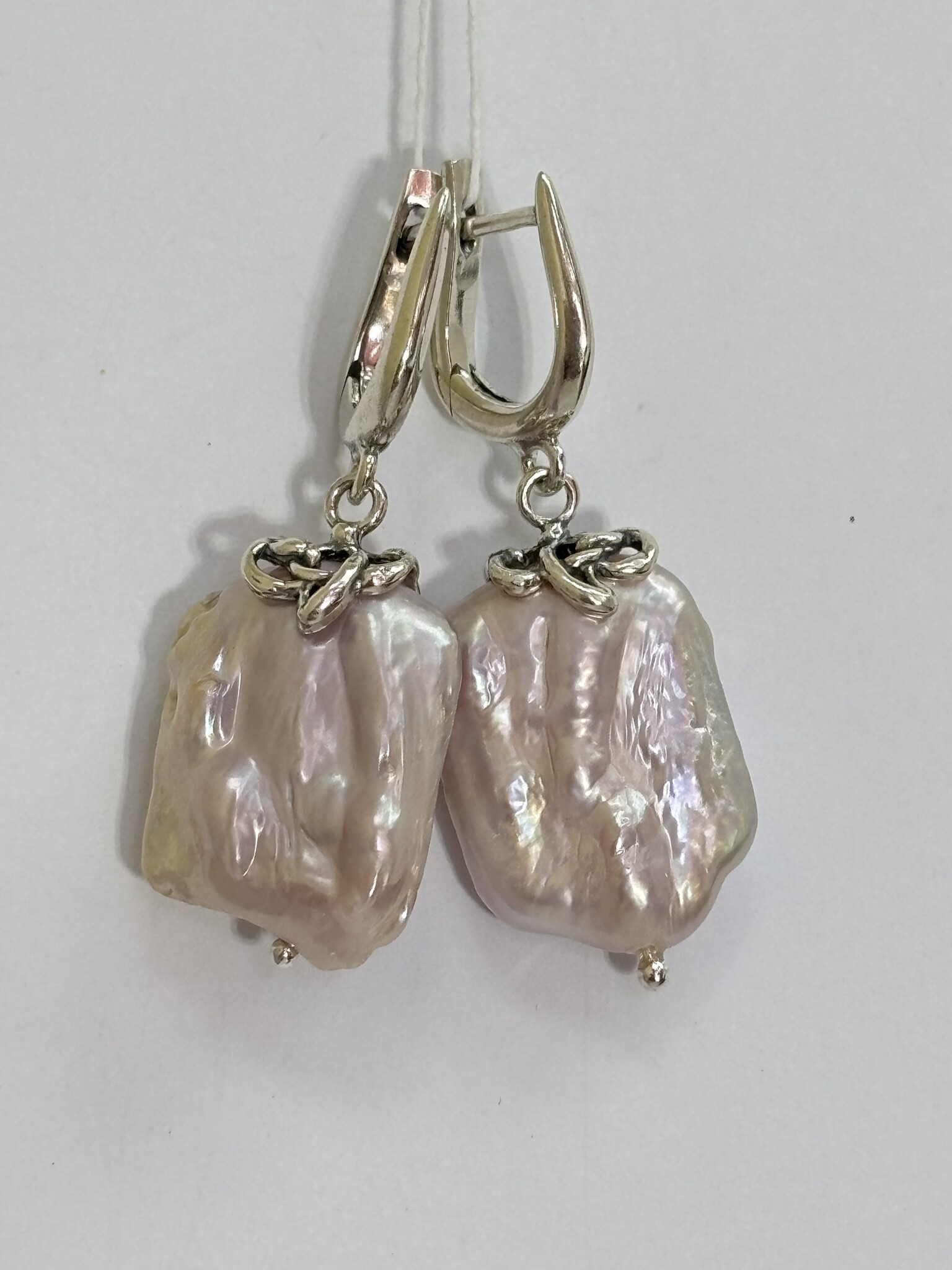 Флорес А+ (серьги из серебра)