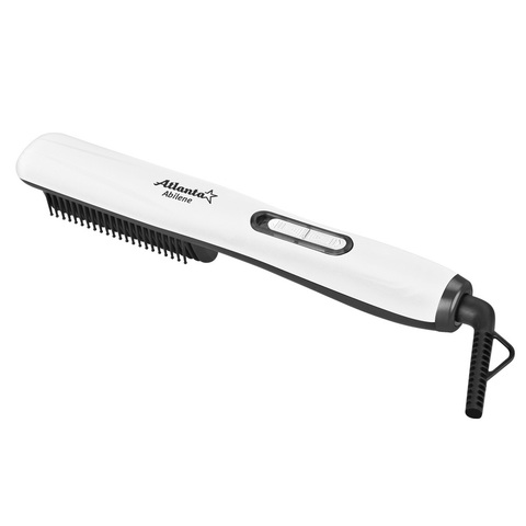 Расческа для выпрямления волос ATH-6728 (white)