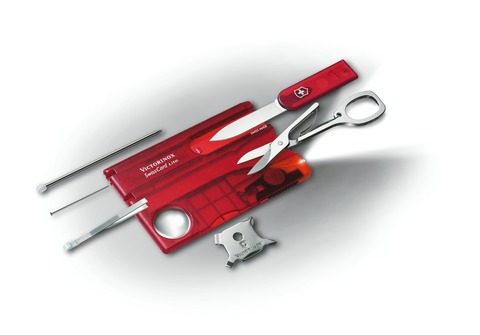 Швейцарская карта Victorinox SwissCard Lite Red (0.7300.T)