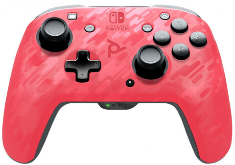Беспроводной геймпад Faceoff Pink Camo (PDP) для Nintendo Switch