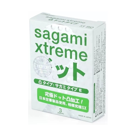 Sagami Xtreme Type-E 3шт. Презервативы