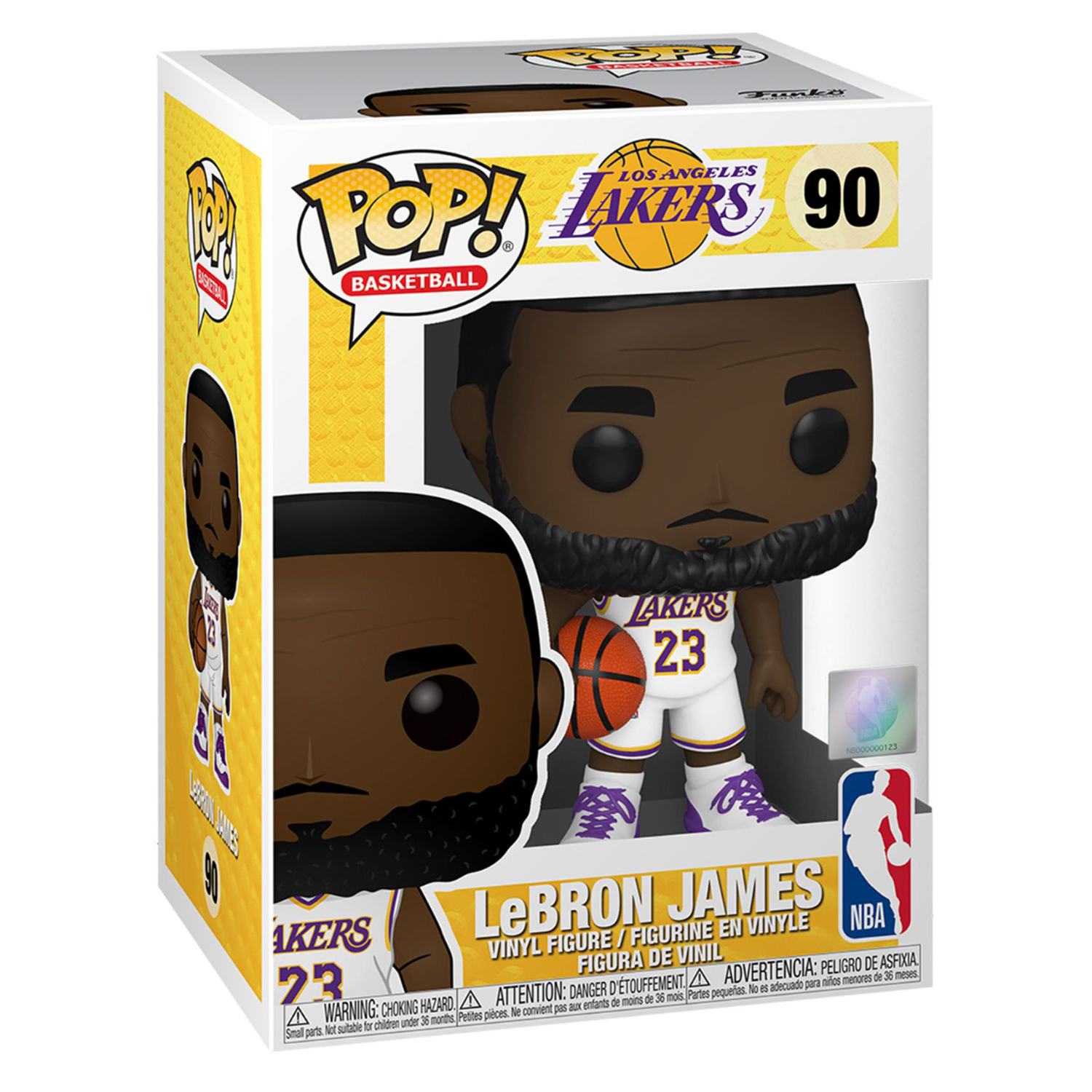 Funko POP NBA Legends LA Lakers LeBron James Alternate 90