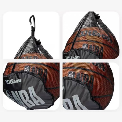Сумка-чехол для баскетбольного мяча Wilson NBA Single Ball Carry Bag BL