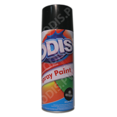 Краска-спрей ODIS матовый черно-серый №96 450мл (12)