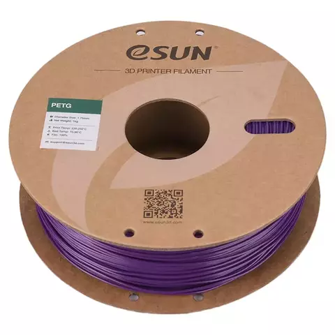 Катушка PETG-пластика ESUN 1.75 мм 1кг., пурпурная