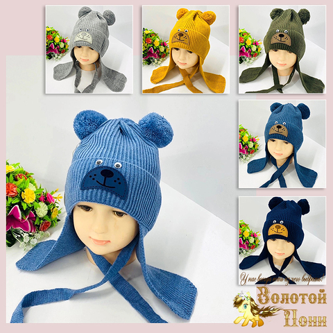 Шапка на хлопке м (2-5) 240930-FG5584