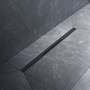 Am.Pm W01SC-S11-060-05BM MasterFlow Трап для душа линейный универс затвор Slim line 60см цвет черн мат
