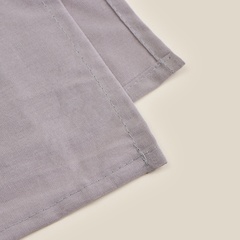 Простыня SL Home Cotton (серый) 100% жатый хлопок