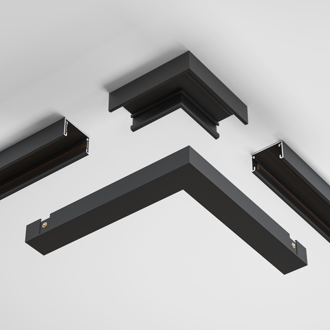 Комплектующие для накладной трековой системы Maytoni Accessories for tracks basity TRA172CL-11B