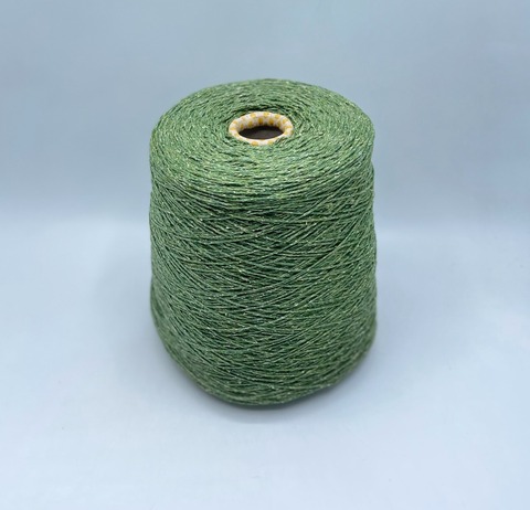 Biagioli Modesto (пр.Италия), art-Lanasetabouret 350м/100 гр. 45% Меринос, 45% Буретный шелк, 10% Полиамид, цвет-Светло-зеленый,твидовый, арт.35785