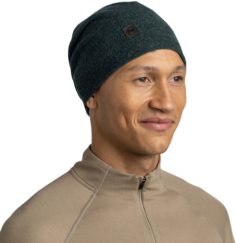 Картинка шапка-бини Buff Merino Fleece Forest - 2