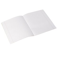 
          Тетрадь 18л., линия, Alingar, скрепка, блок офсет, 100% белизна, мелованный картон (стандарт), "Зеленая"