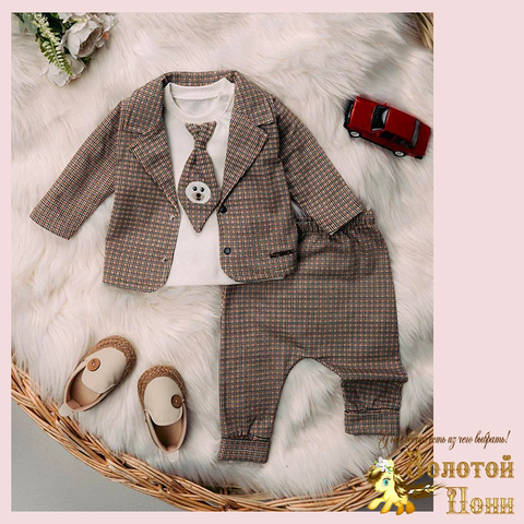 Костюм 3ка детский (62-74) 260106-L1199