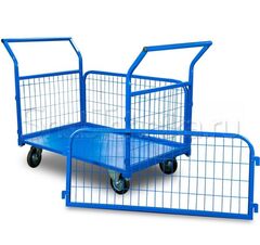 Тележка платформенная с сетчатыми бортами ТП-6С (800х1200) К-160