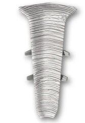 Угол внутренний для плинтуса 55мм "Деконика", 432 Дуб платиновый