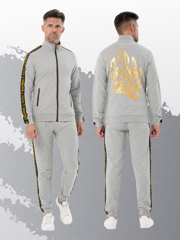 Олимпийка «Лидер» цвета серый меланж