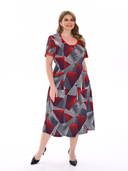 1351В Халат на пуговицах