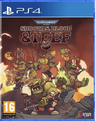 Warhammer 40,000: Shootas, Blood & Teef (диск для PS4, полностью на русском языке)
