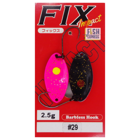 Блесна колеблющаяся FOREST FIX IMPACT 2g цвет #29 (РЕПЛИКА)