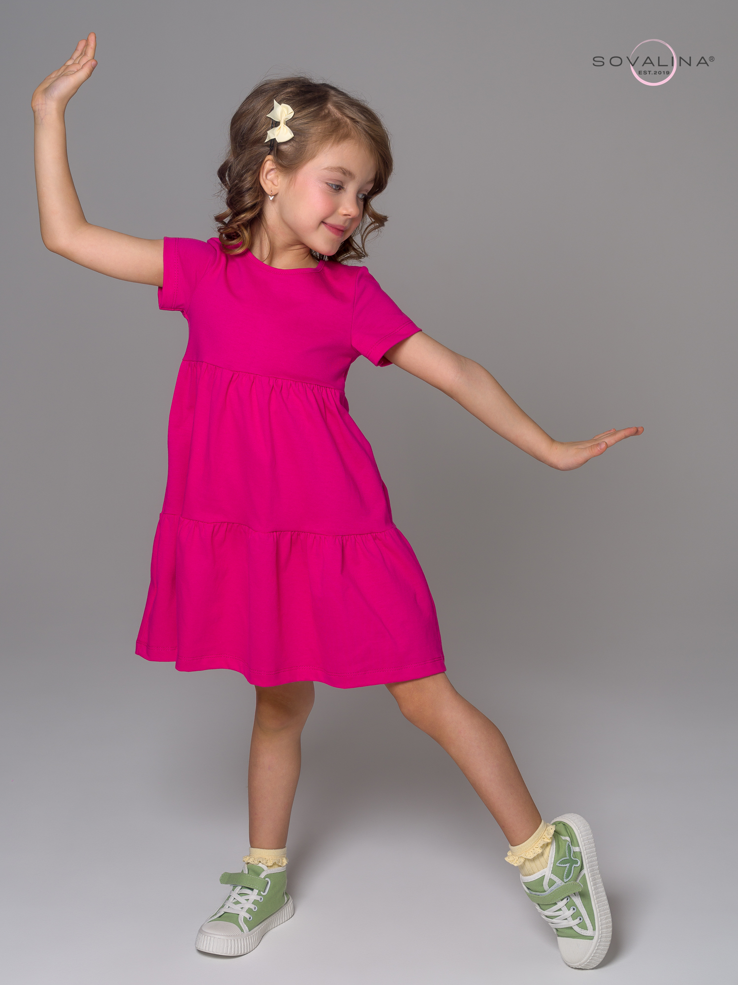 Платье Тия фуксия 3031