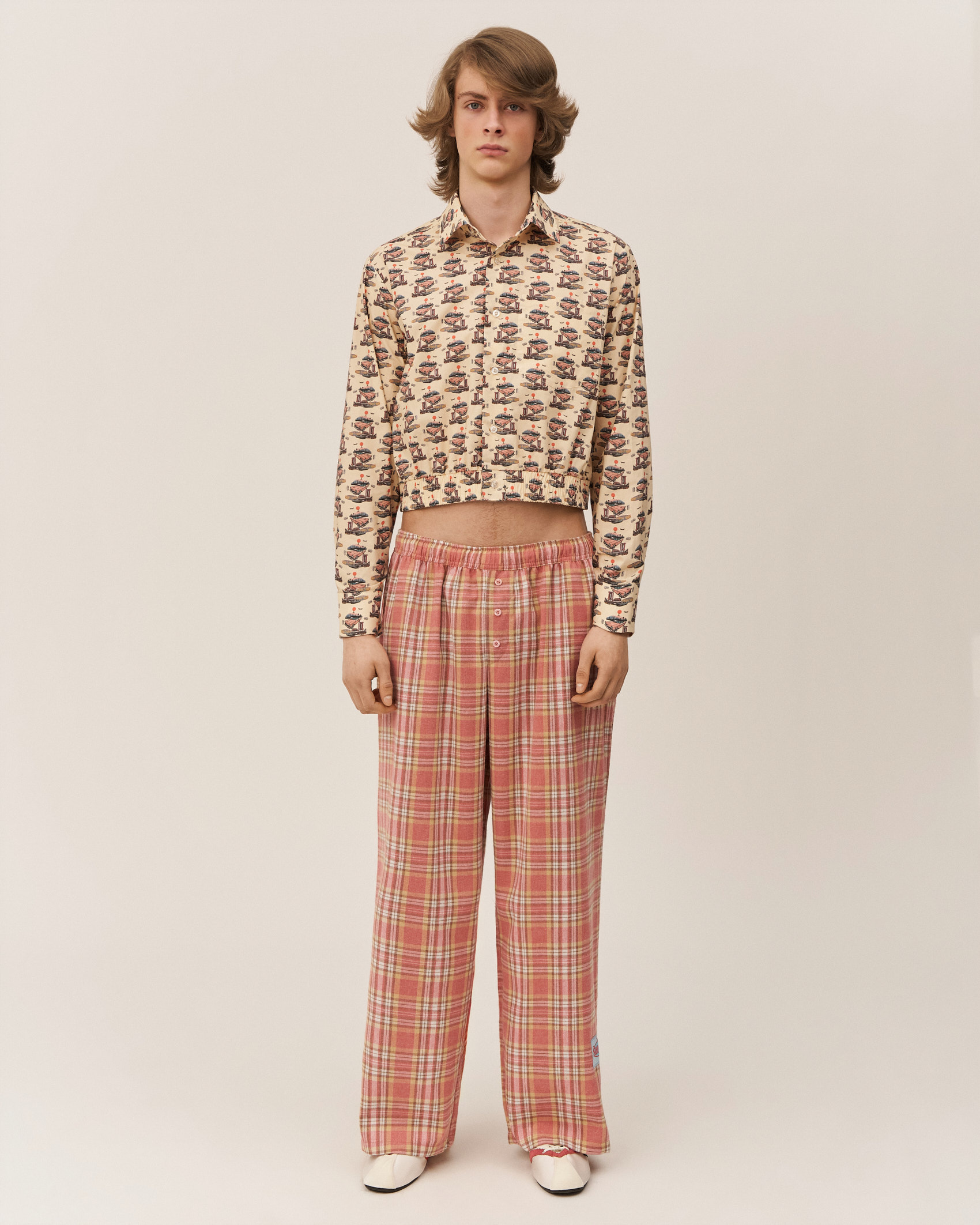 Фланелевые брюки