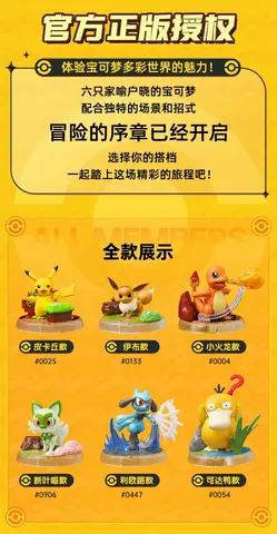 Набор фигурок Покемон сборная модель