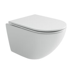 Ceramica Nova CN11007T Унитаз подвесной Ceramicanova Whirl торнадо 3.0 сиденье микролифт белый CN11007T фото