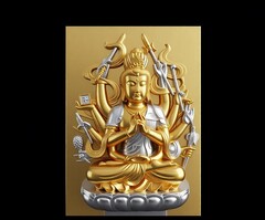 Силиконовый молд накладка Индия № 0258